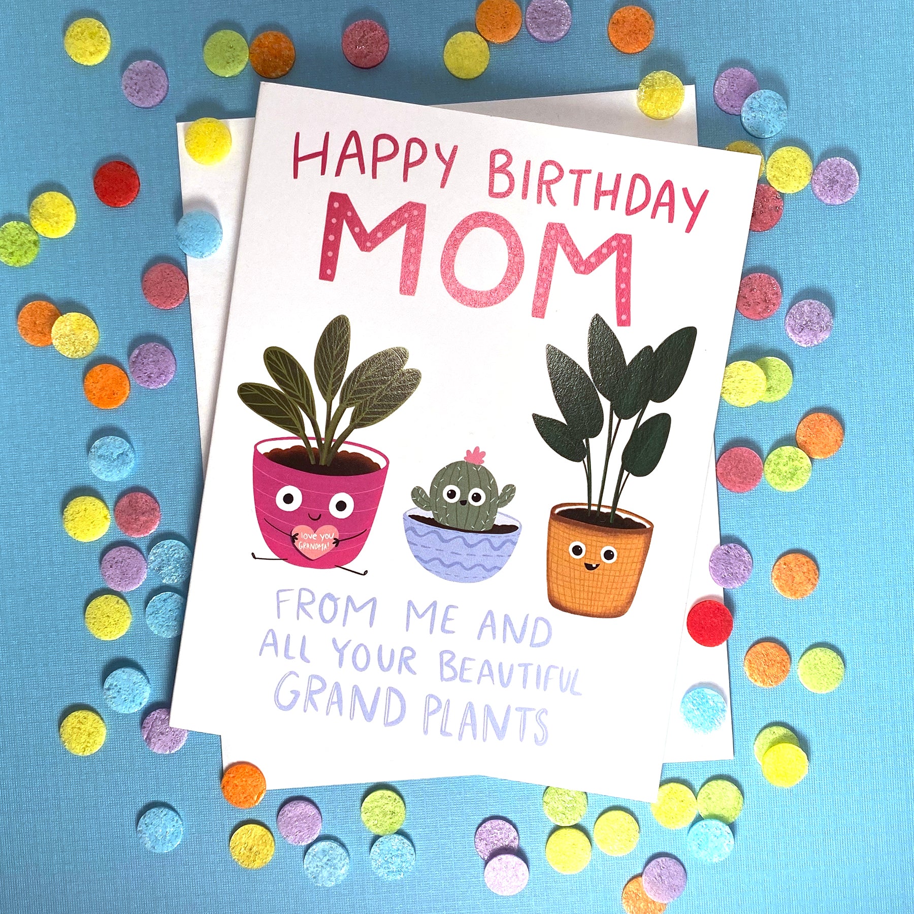 Happy Birthday Mom Card – Fox Card Co